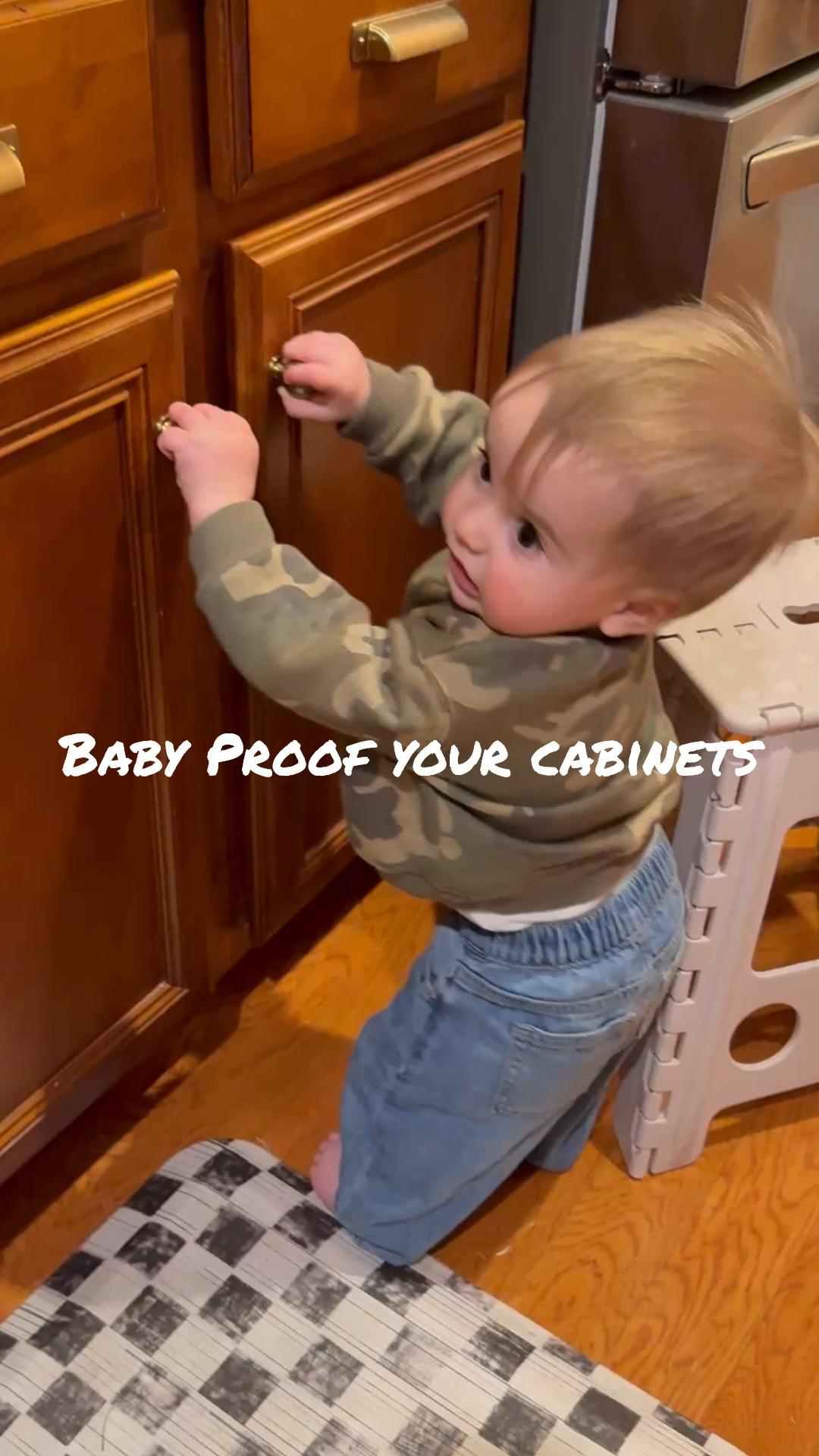 These magnetic locks for our cabinets really do work! 

#LTKmomlife #LTKBaby #LTKHome