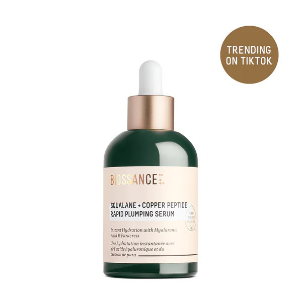 Squalane + Copper Peptide Rapid Plumping Serum | Biossance (US)