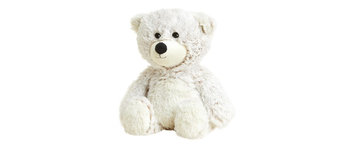 Intelex Warmies Microwavable Plush 13" Marshmallow Bear - White | Macy's