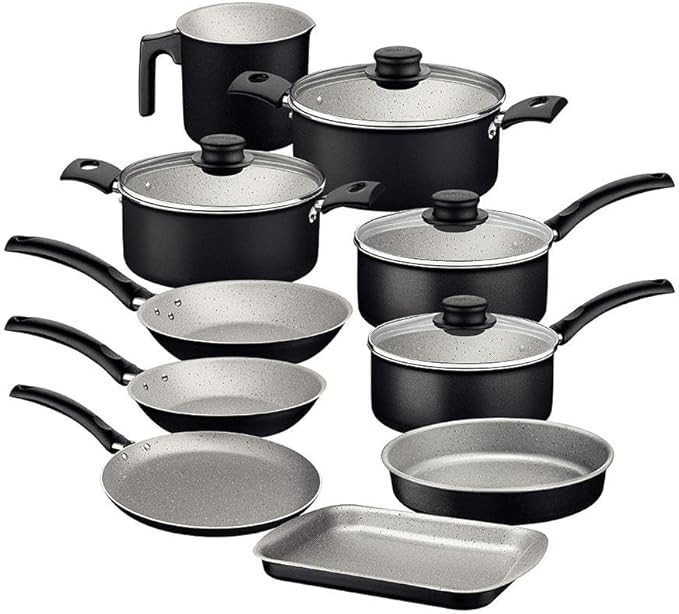 Jogo de Panelas Tramontina Turim em Alumínio com Revestimento Interno e Externo em Antiaderente ... | Amazon (BR)