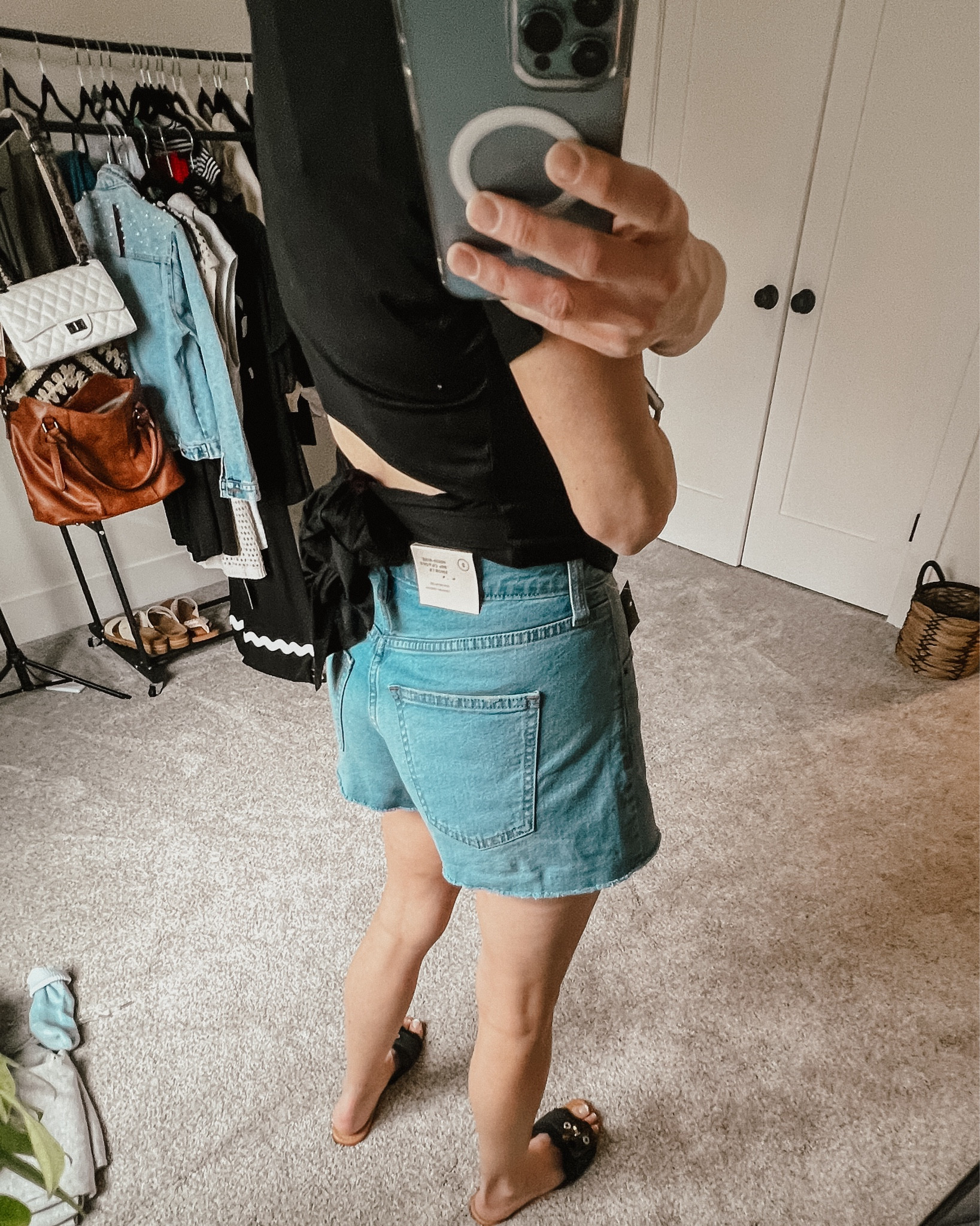 I love the detail of the tie back on this tee! And you cannot beat the price of around $10 right now. The shorts are good, really cute but definitely size up. I will return for one size up. 

#LTKover40 #LTKsalealert #LTKxTarget