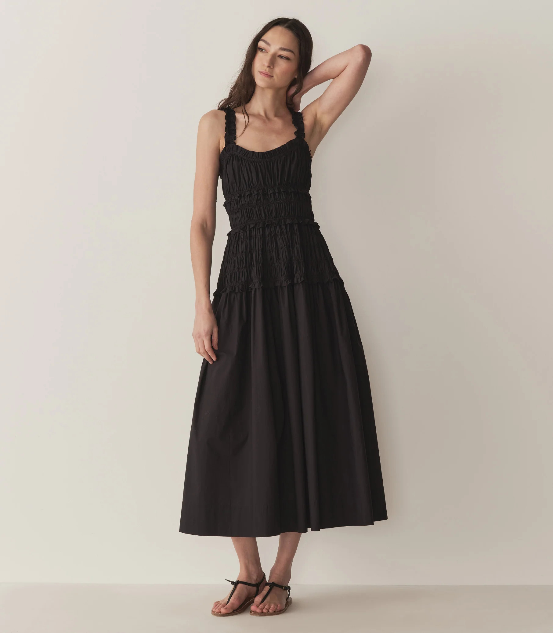 Marianne Dress - Black | DÔEN | DOEN