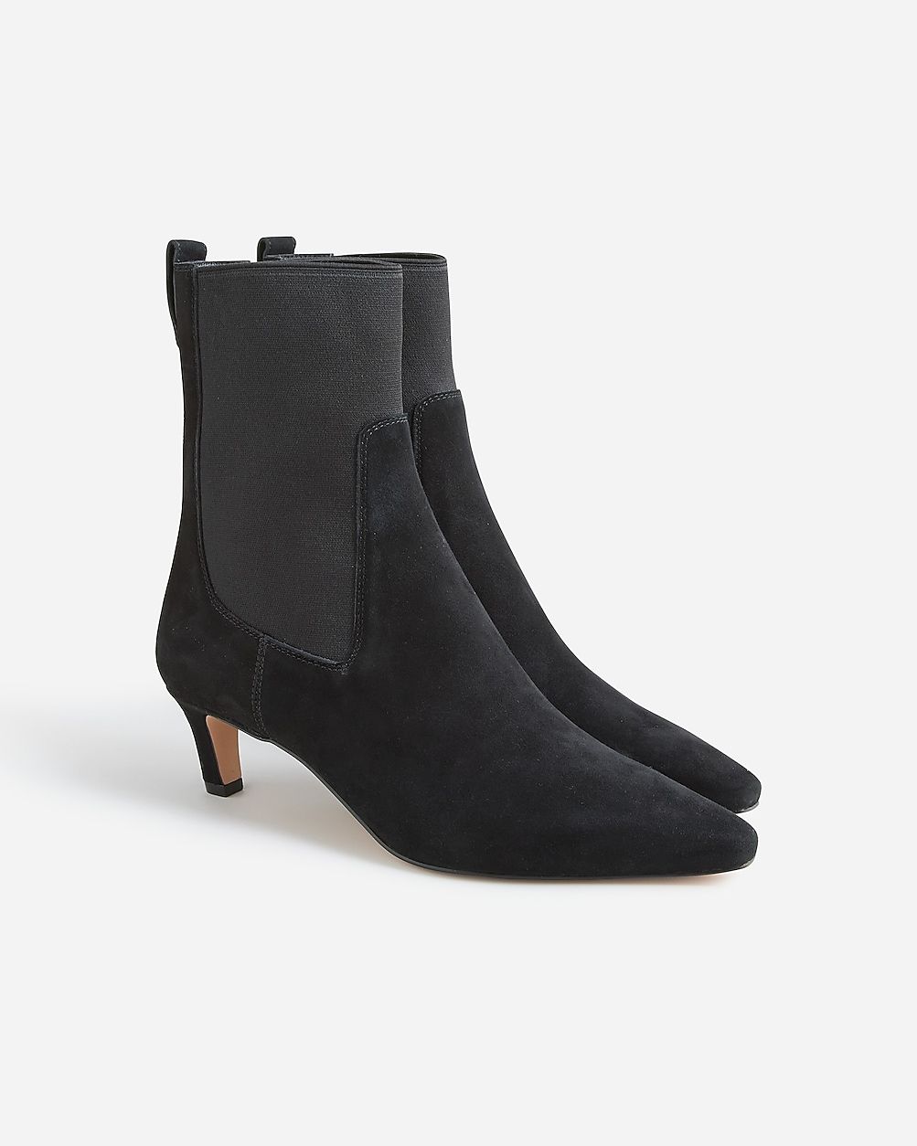 Stevie pull-on boots in suede | J.Crew US