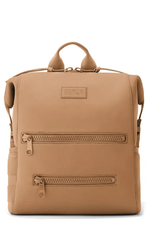Dagne Dover Indi Medium Neoprene Diaper Backpack in Camel at Nordstrom | Nordstrom