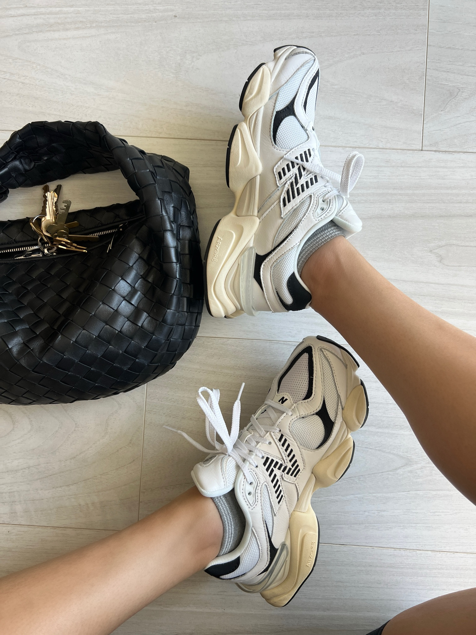 New Balance 9060 Sneakers. 
These sneakers always sell out! When you find a pair, you gotta get them fast! 

#LTKfitness #LTKshoecrush #LTKstyletip