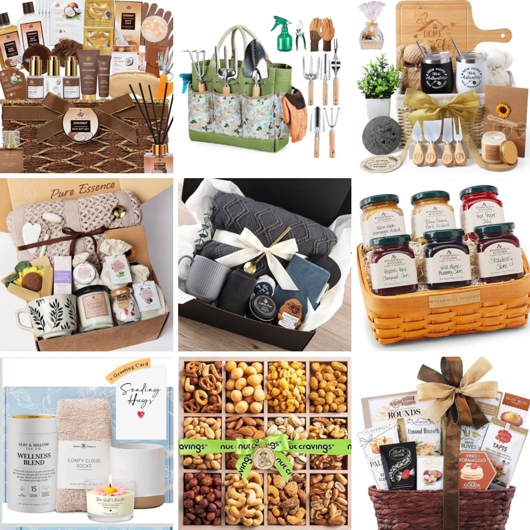 Obsessed with a good gift basket moment ✨ Whether it’s for birthdays, host gifts, or just because—these curated bundles make gifting so easy.

#giftbasket #giftguide #gifts