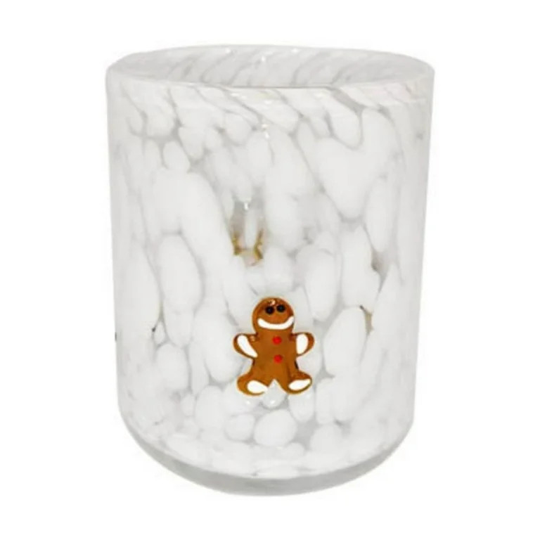 Christmas Icon Glasses and Icon Glass Cup, 18 Oz Hand Blown Double Old Fashioned Juice Rocks Glas... | Walmart (US)