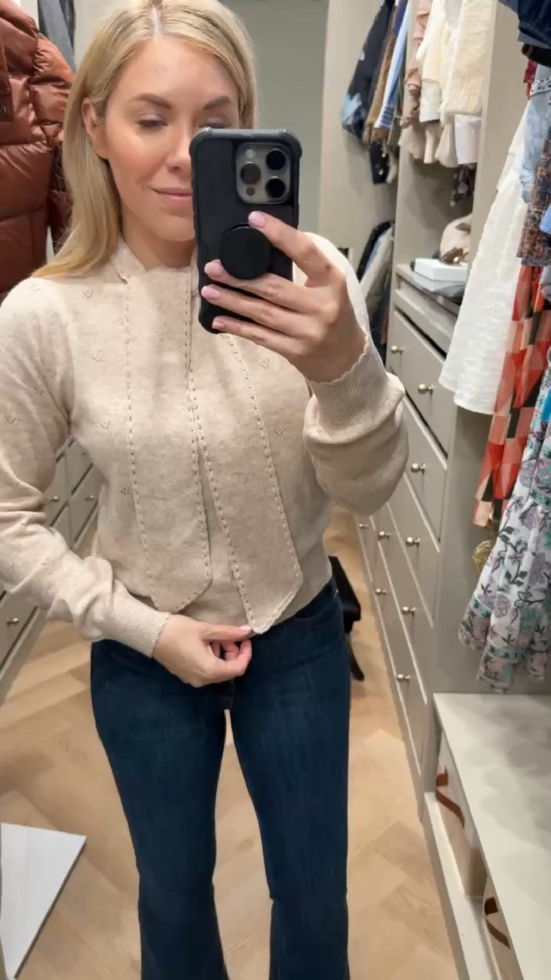 The sweetest little sweater 🫶🏻
Holiday Sweater

#LTKHoliday