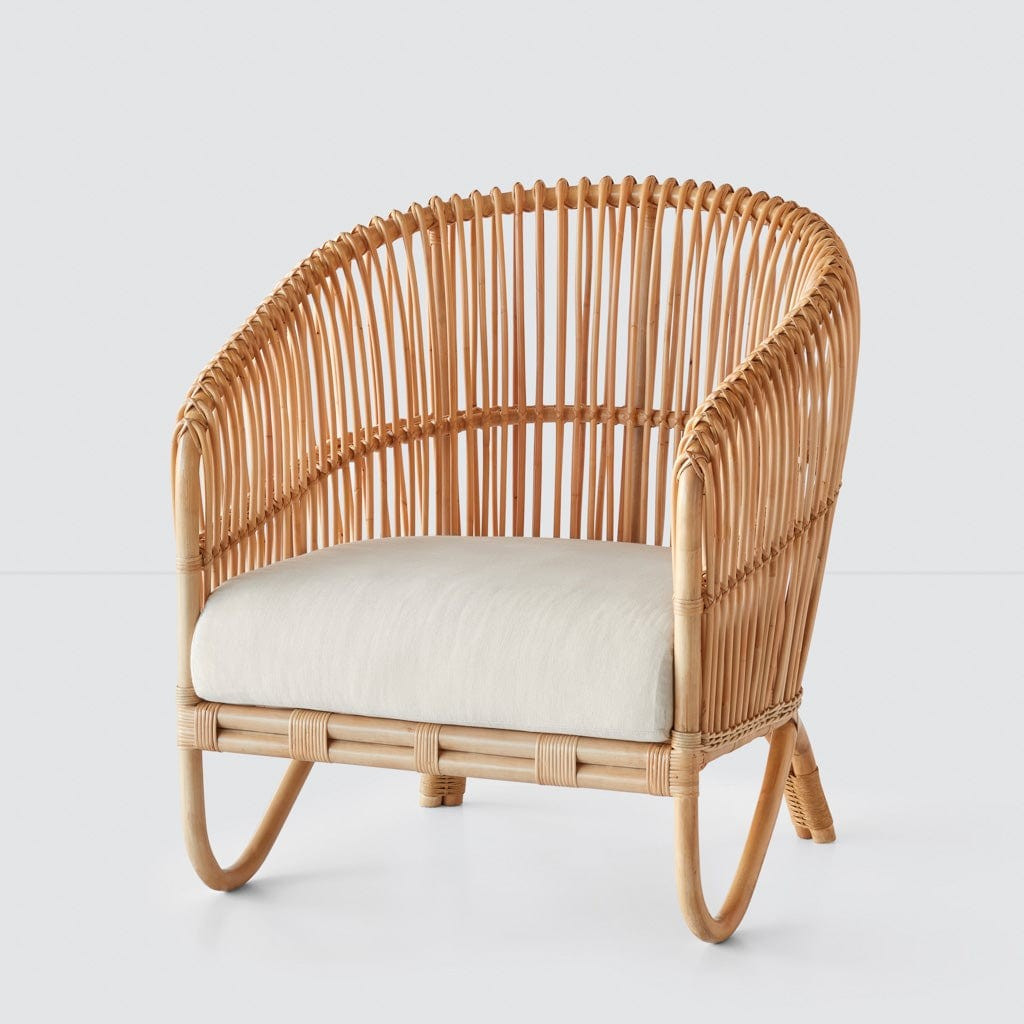 Tara Rattan Lounge Chair | The Citizenry