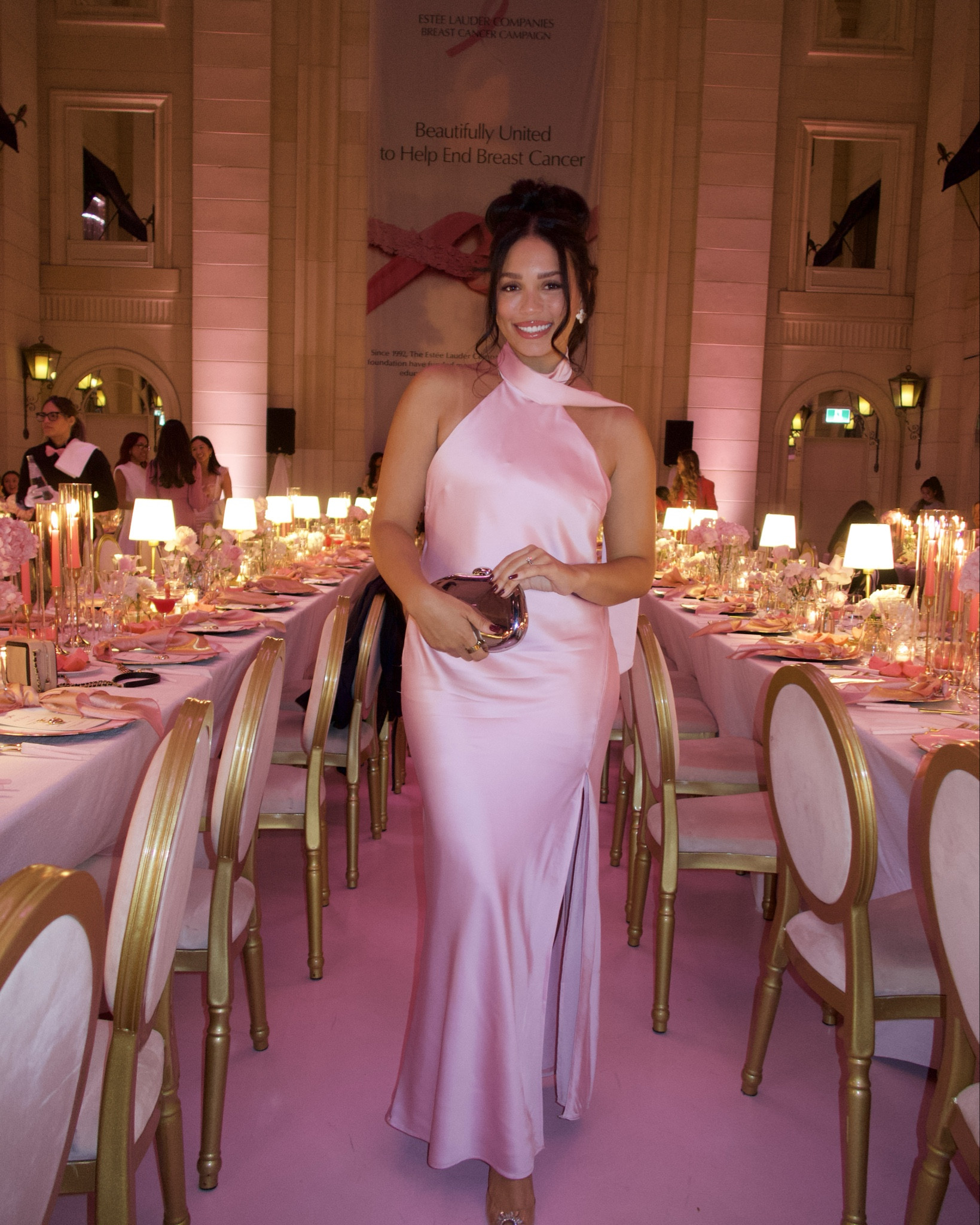 Pink satin backless dress! 

Wearing a large that I altered at home. A medium would have fit best! 


#LTKfall #LTKcanada #LTKwinter