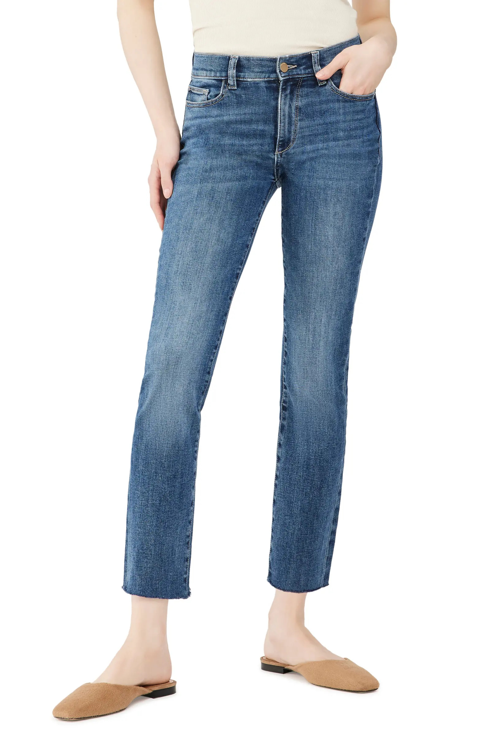 Mara Instasculpt Ankle Straight Leg Jeans | Nordstrom
