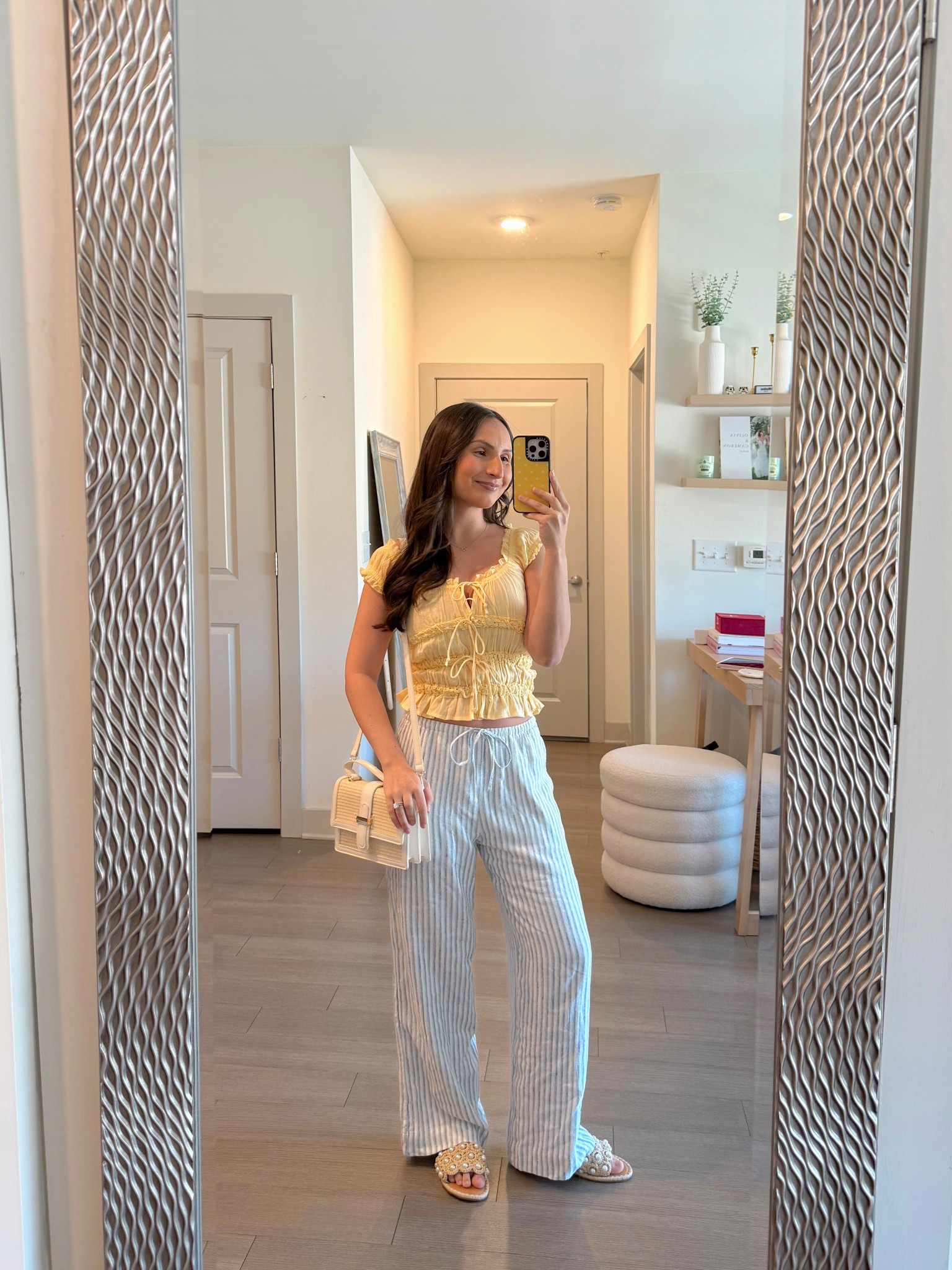 code: SPRINGAF on the pants today! top - yellow is sold out so linking another color, pants - XS short

#LTKPetite #LTKootd #LTKdayinmylife
