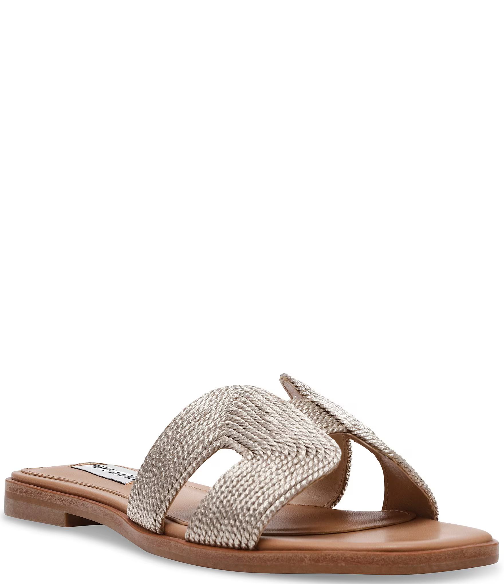 Hadyn-B Braided Flat Slide Sandals | Dillard's