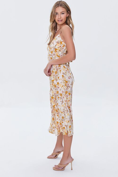 Floral Print Tie-Back Midi Dress | Forever 21 | Forever 21 (US)
