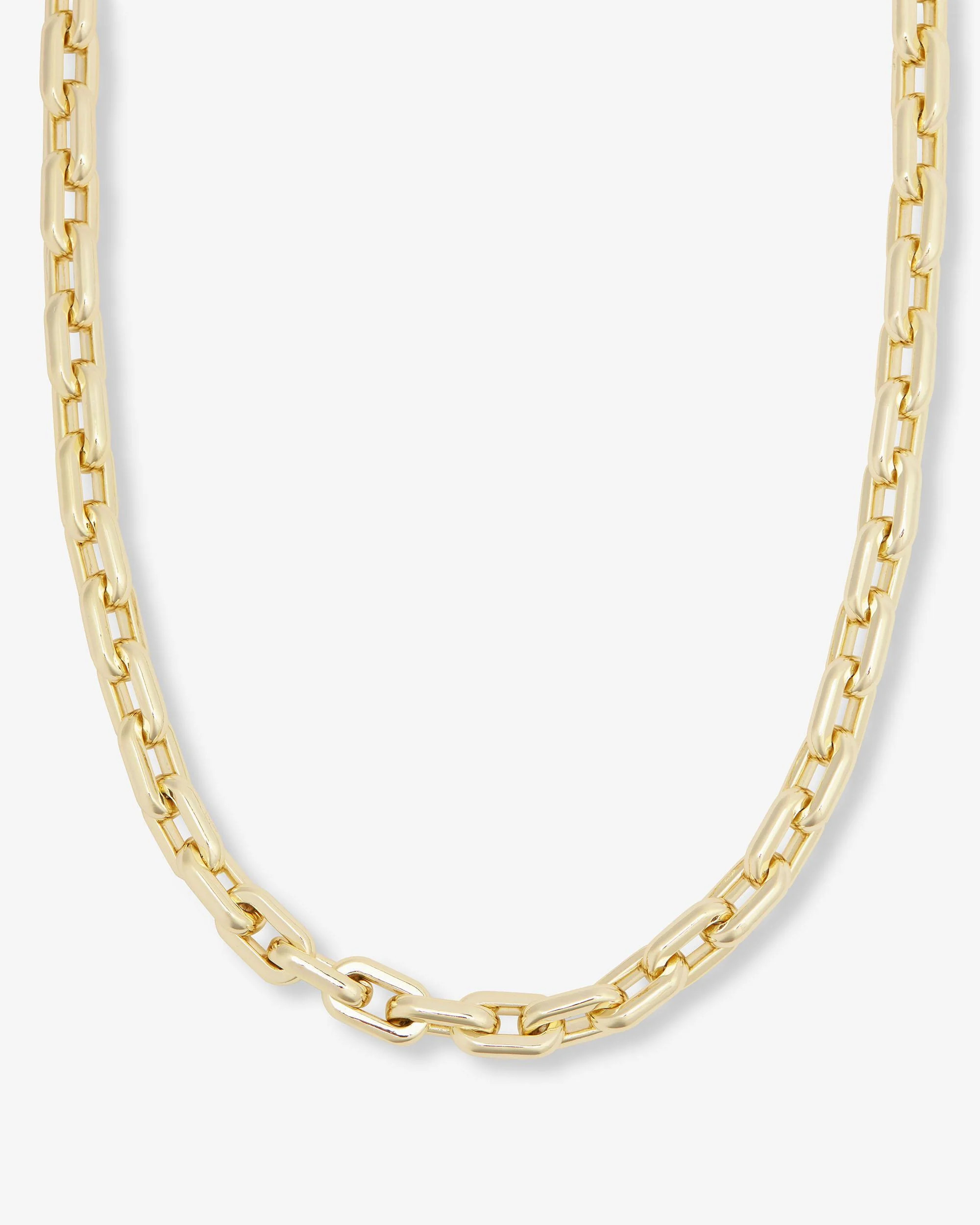Frankie Chain Necklace 10mm - Gold | Melinda Maria Jewelry