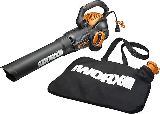 WORX 12 Amp TRIVAC 3-in-1 Electric Leaf Blower/Mulcher/Yard Vacuum - WG512 | Amazon (US)