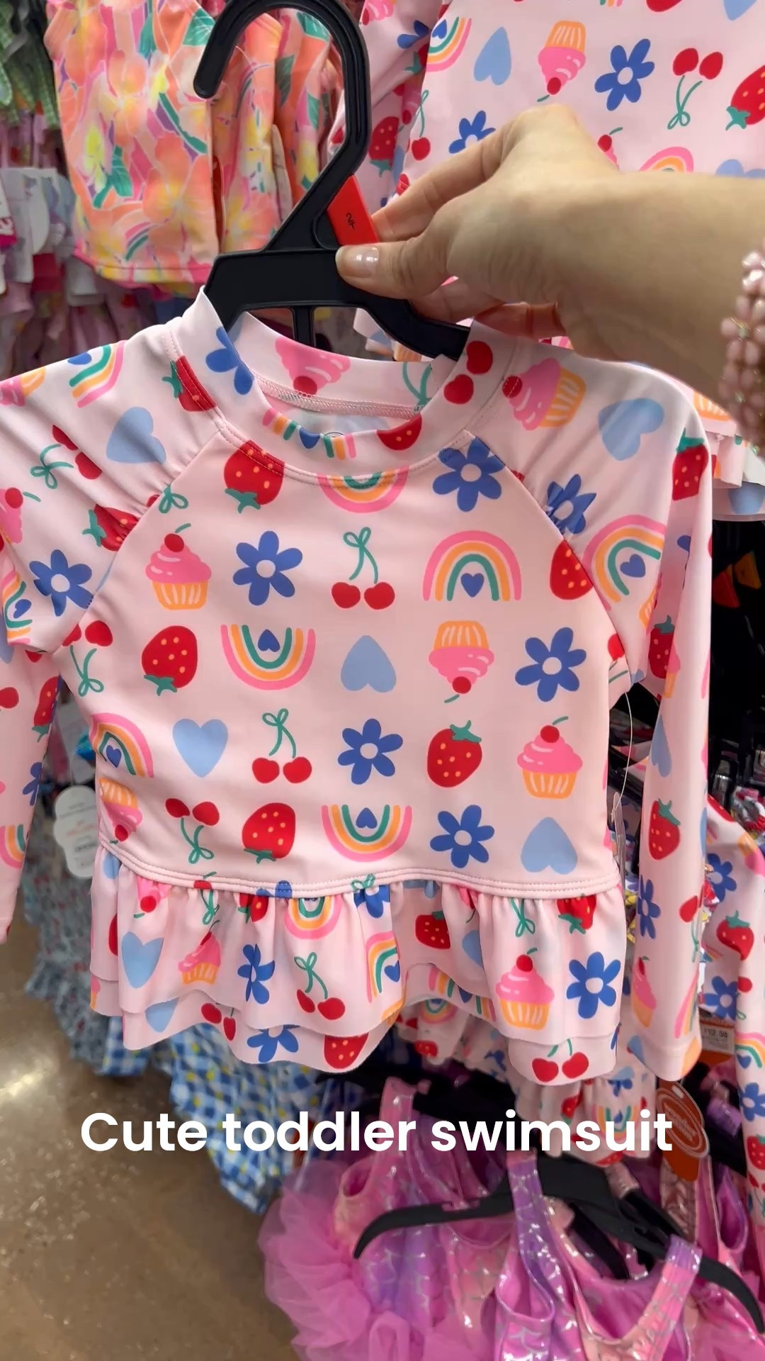 Found the cutest toddler swimsuit. It’s long sleeve and comes with the bottoms detached which i love because they shouldn’t hang loose! 

#LTKKids #LTKBaby #LTKSeasonal