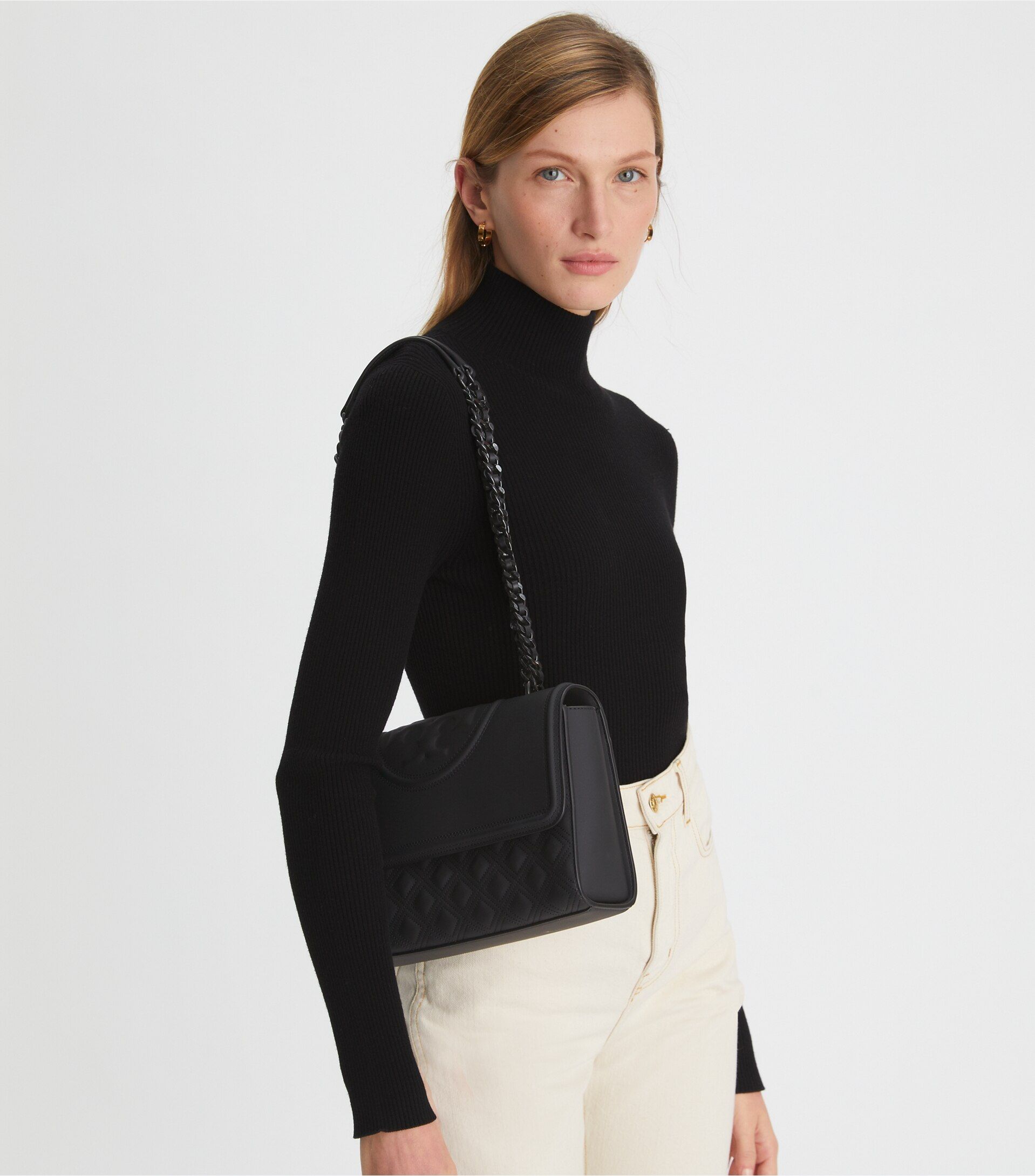 Fleming Matte Convertible Shoulder Bag | Tory Burch (US)