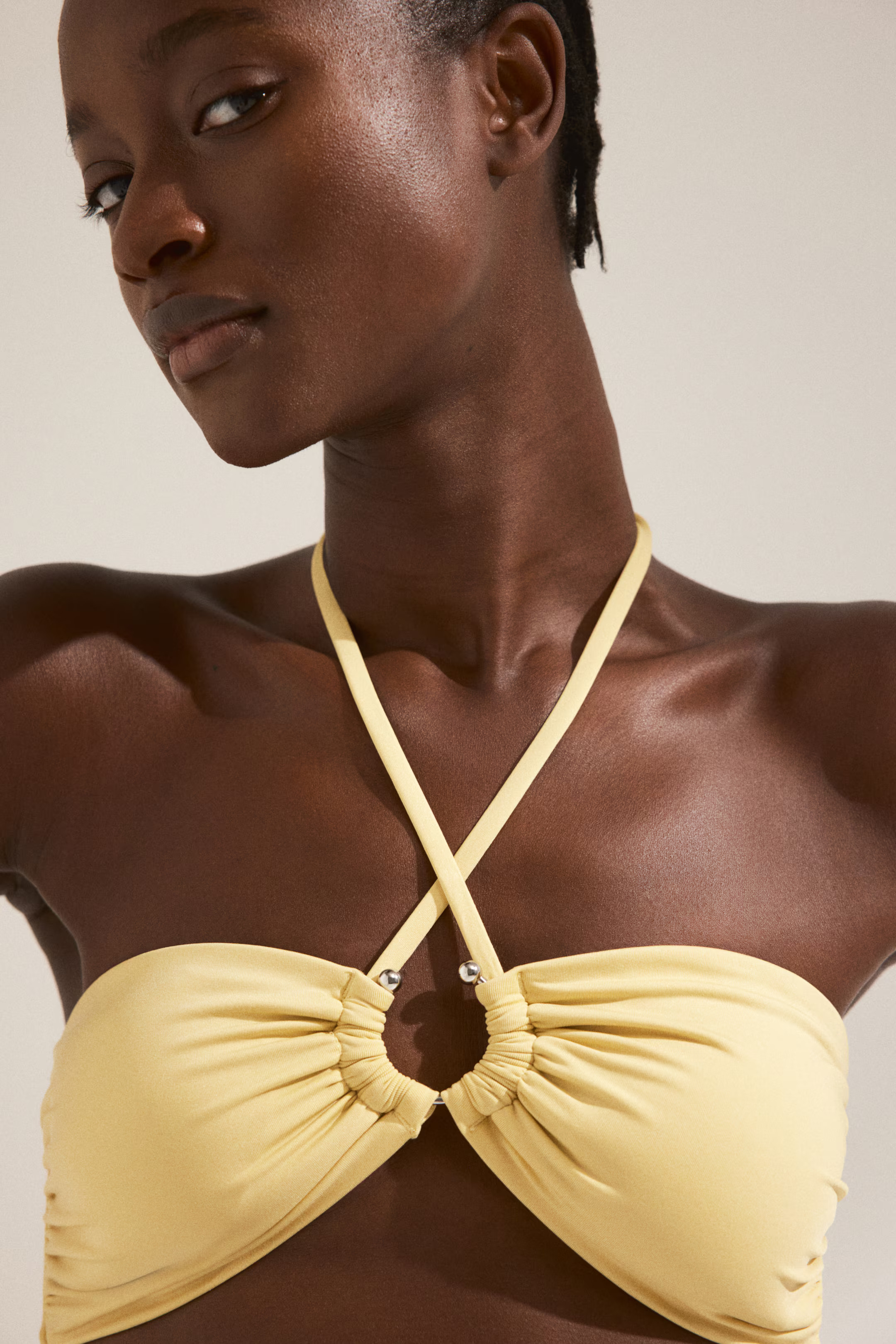 Padded Halterneck Bikini Top | H&M (US + CA)