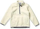 Amazon Essentials Boys and Toddlers' Polar Fleece Lined Sherpa Quarter-Zip Jacket | Amazon (US)