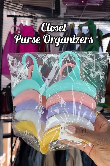 Closet organization made easy with purse hangers from Amazon 

#LTKItBag #LTKFindsUnder50 #LTKHome
