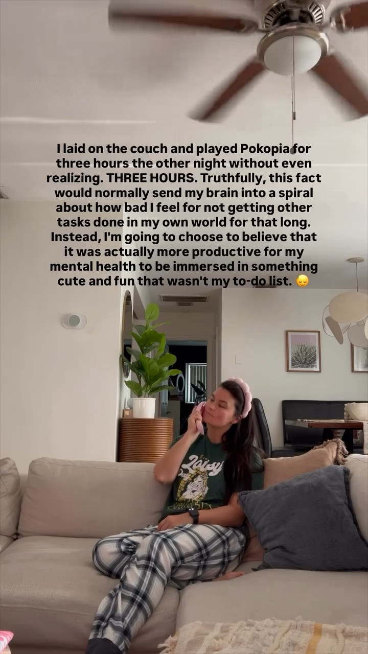 Time flies when you’re building habitats for cute Pokémon 🥹 #pokopia

#LTKHome #LTKselfcare