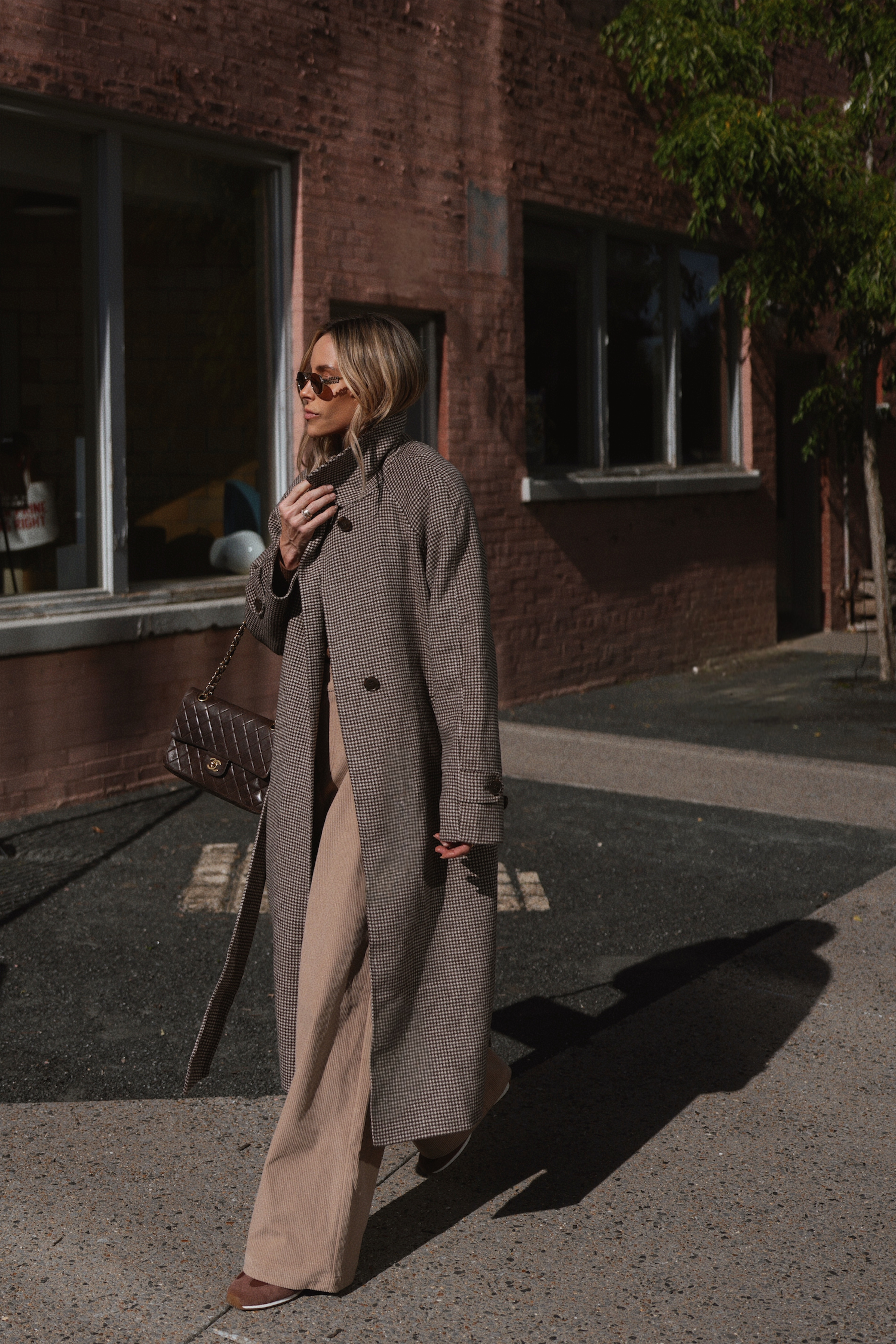 Never taking this Varley houndstooth coat off. 🍂✨ 

 #LTKSeasonal #LTKActive #LTKWorkwear