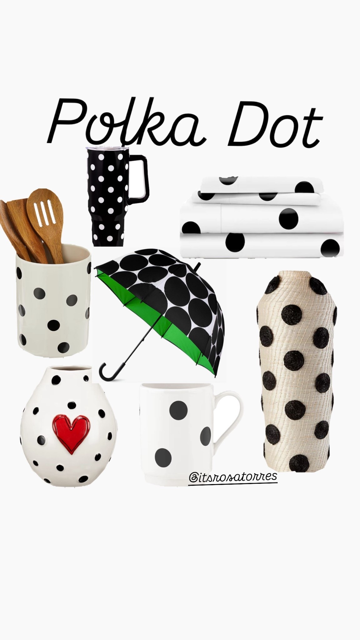 I have always been a fan of polka dots since I was a kid, I can remember  I love it and now too. Here are a few things that are favorite of me.

#LTKHoliday #LTKGiftGuide #LTKHome