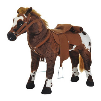 Plush Sound Riding Horse for Toddlers with Neighing and Galloping | Macy's