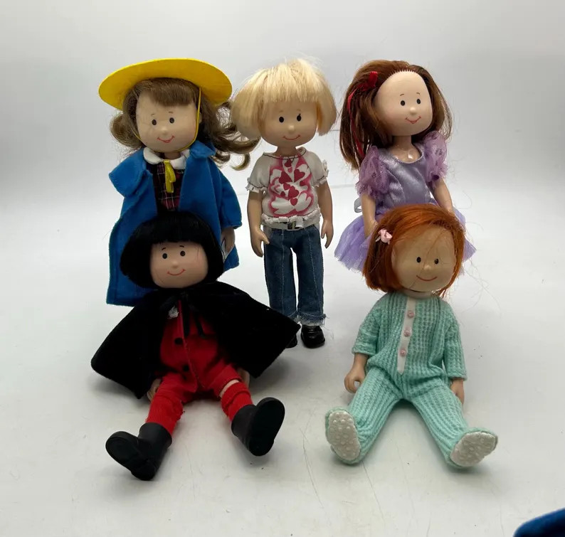 Vintage Eden Madeline Dolls, 5 Available, Including Ballerina, Pajamas, 8 Inches, 1990s, Ludwig B... | Etsy (US)