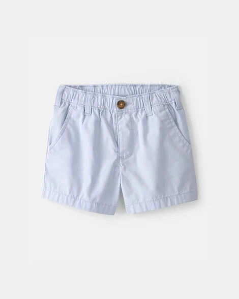 Toddler Boy Twill Shorts - Blue | Carter's | Carter's Inc