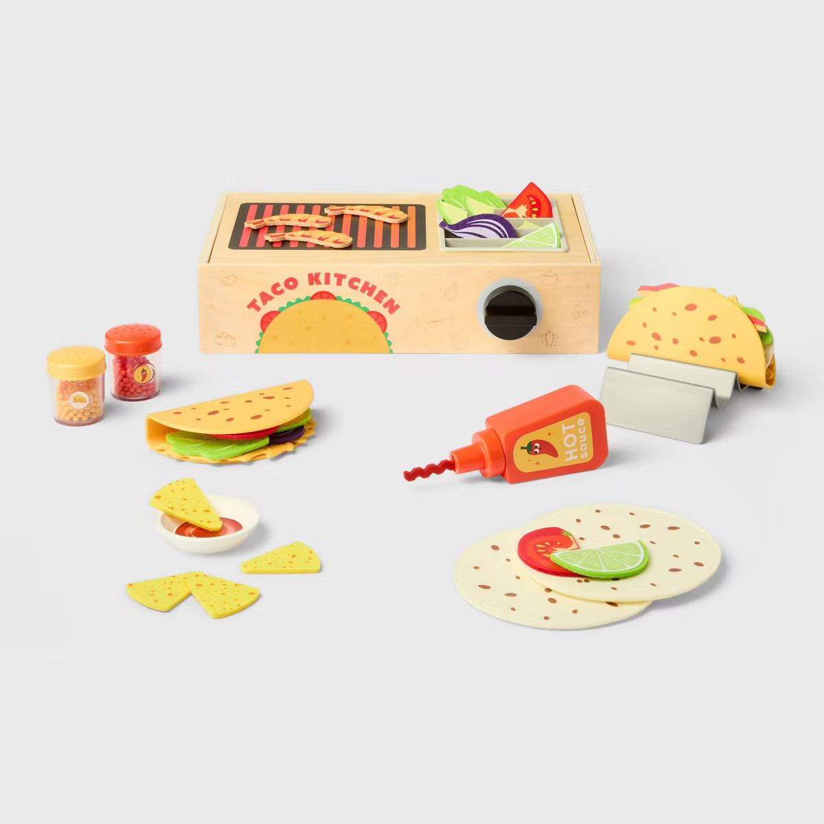 Taco Night Play Set - Gigglescape™: Creative Play Food & Toy Kitchens, 67 Pieces, Ages 3+, Plas... | Target