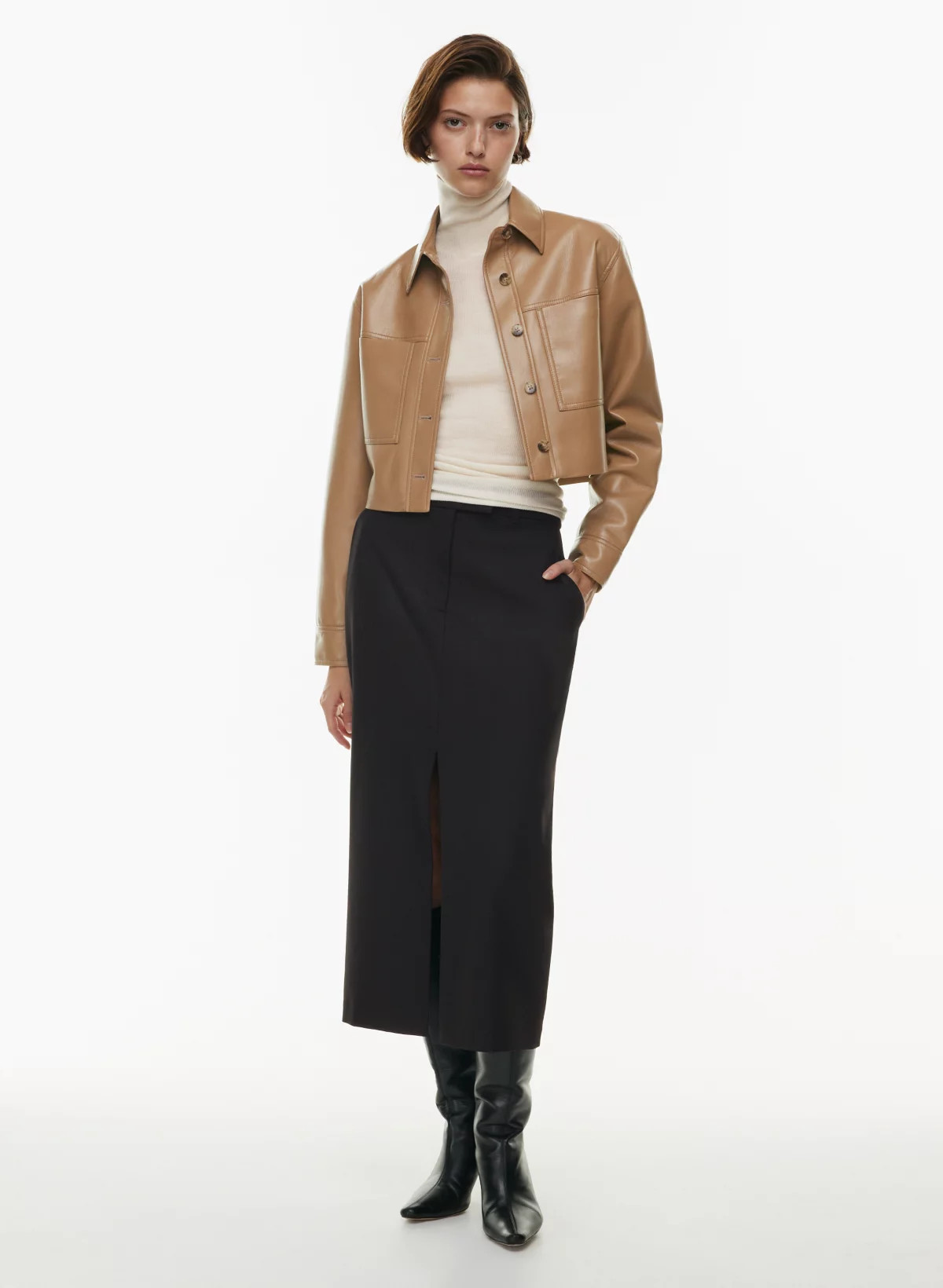 LITTLE CROPPED JACKET | Aritzia