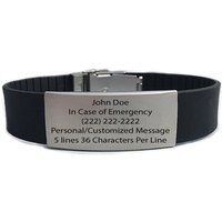 Emergency Alert Ids Rugged Wrist Id Bracelet - Identification Bracelet, Id Wristband Child Id, & Spo | Etsy (US)