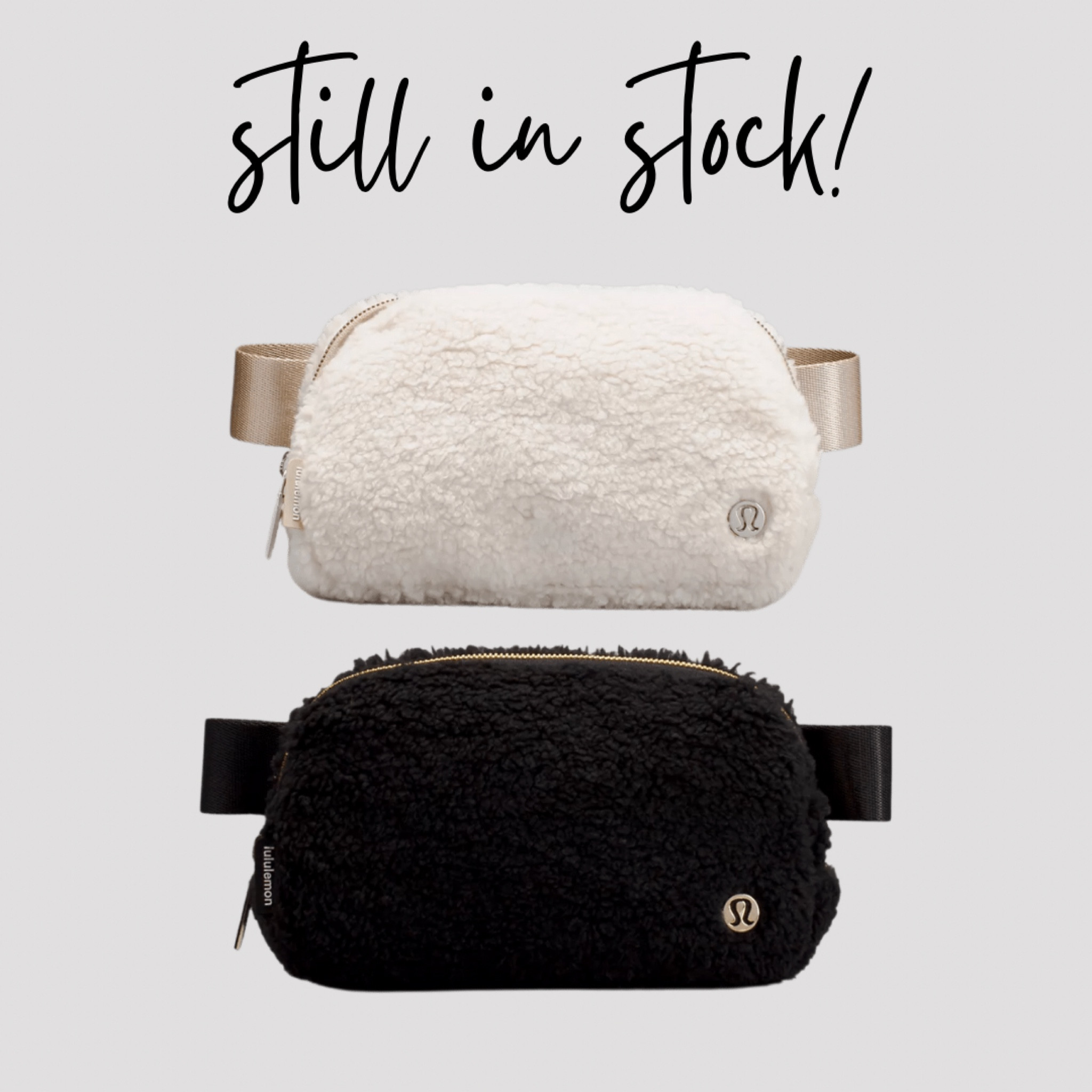 Fleece belt bags still in stock! 

#LTKSeasonal #LTKstyletip #LTKsalealert