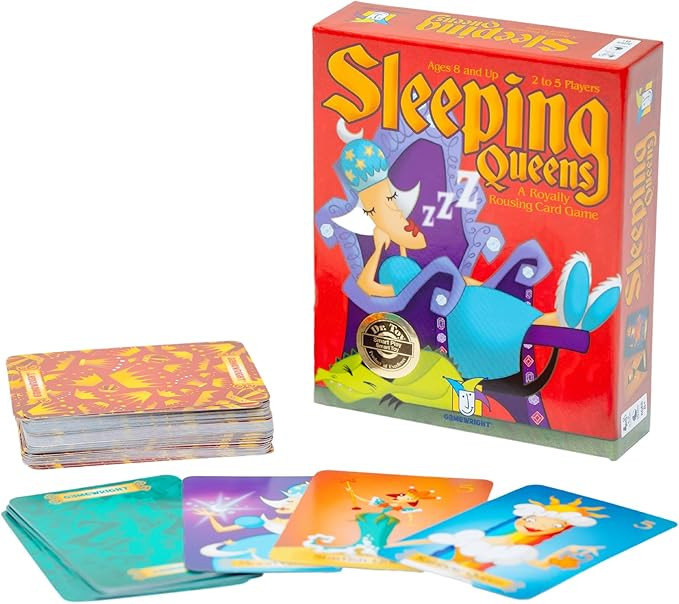 Sleeping Queens Fun Card Game for Kids and Families. Great for Kids aged 8+ and 2-5 Players, from... | Amazon (US)