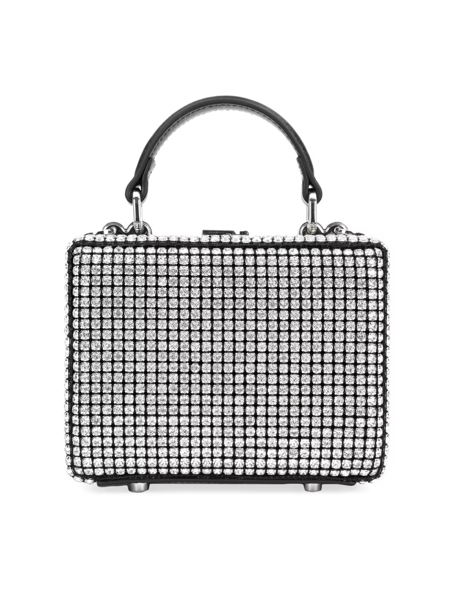 Brandon Blackwood Mini Kendrick Rhinestone Box Bag | Saks Fifth Avenue
