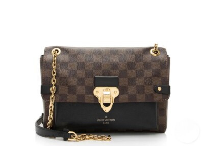 Authentic Louis Vuitton Vavin PM Damier Ebene Handbag Purse | eBay US