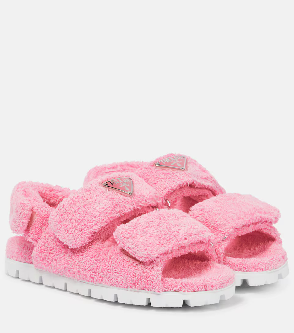 Logo terry sandals | Mytheresa (UK)