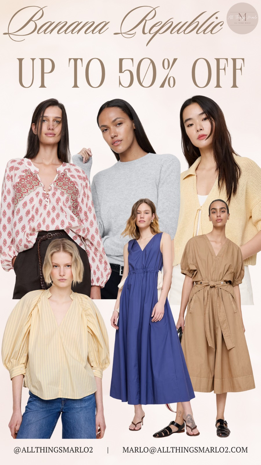 Banana Republic up to 50% off 

 #LTKSeasonal #LTKSaleAlert #LTKTravel