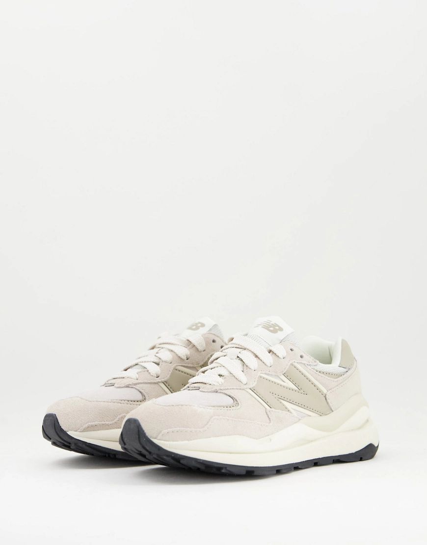 New Balance 57/40 suede sneakers in oatmeal-Neutral | ASOS (Global)