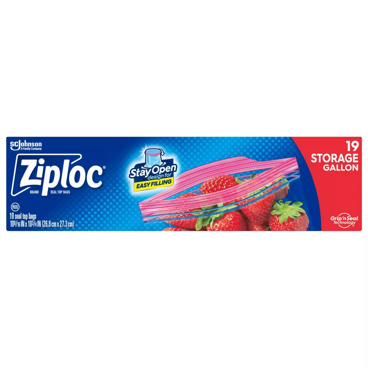 Ziploc Storage Gallon Bags | Target