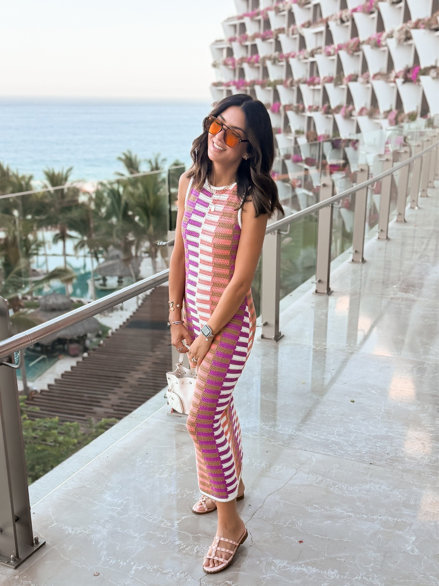 Loving this dress for an easy quick change for dinner on vacation. Would be cute to wear over a swimsuit too or for summer events! Comes with a built in slip. Fits TTS.

#LTKTravel #LTKSaleAlert