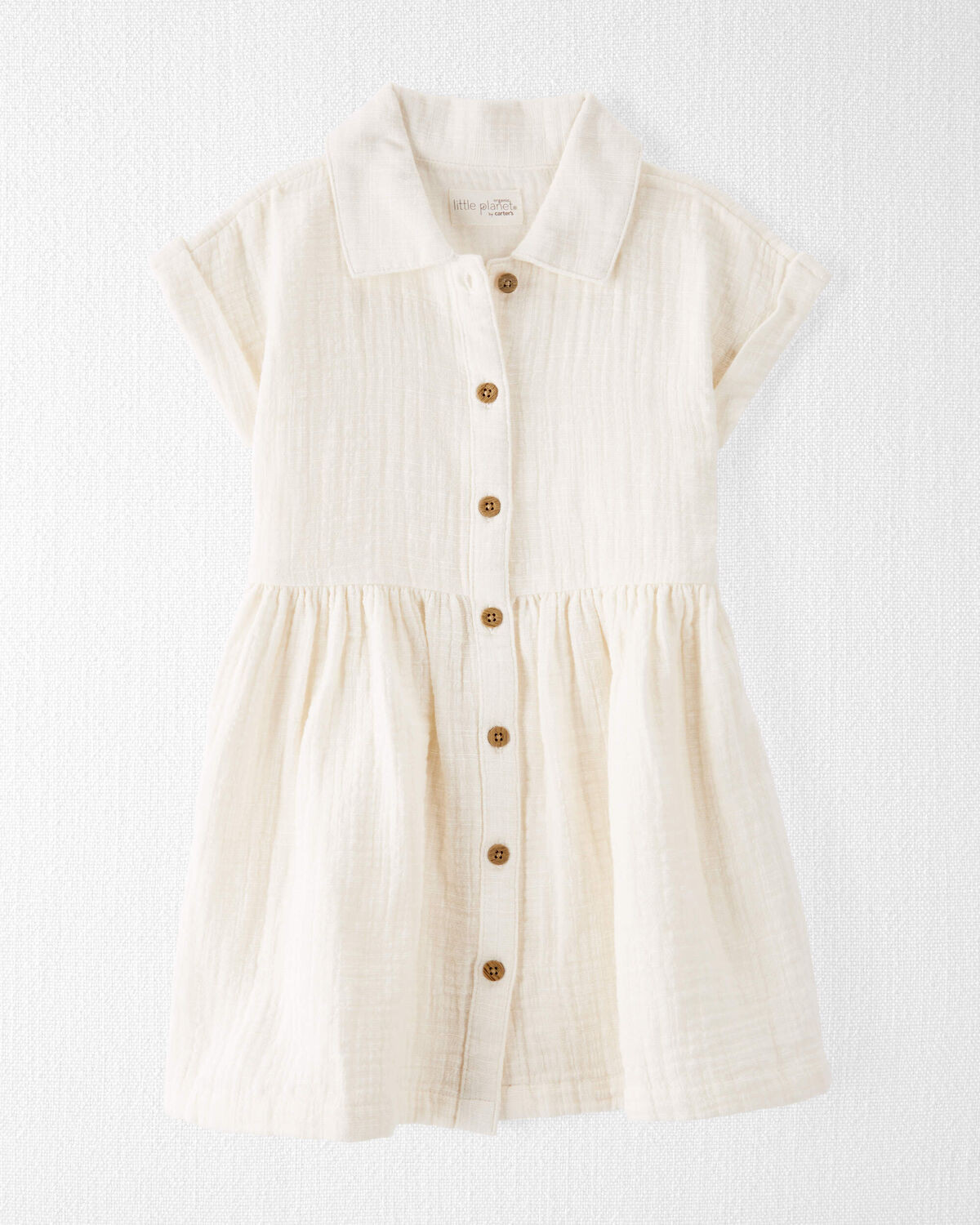 Toddler Organic Cotton Gauze Dress - Little Planet | Carter's | Carter's Inc