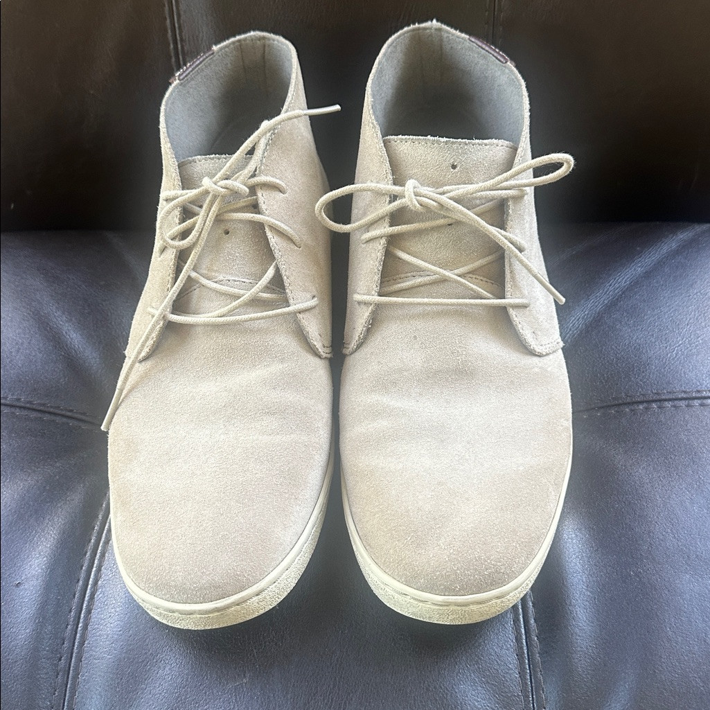 Cole Haan Men’s Beige Suede Chukka Boots Desert Style Size 10.5 | Poshmark