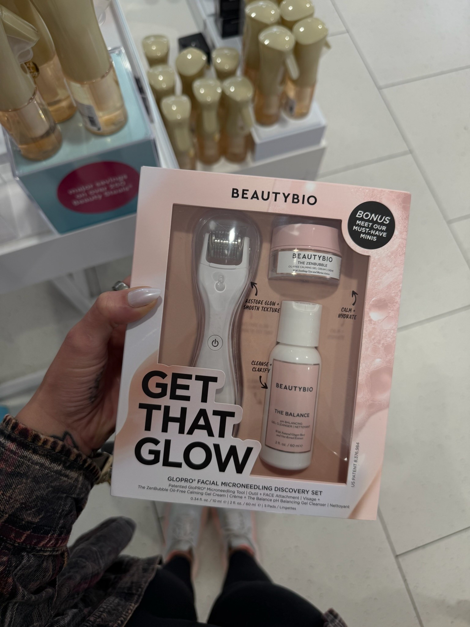 the beautybio get that glow facial microneedling discovery set is such a great at home skincare treatment!! a great time to try it while it’s part of today’s ulta 21 days of beauty sale! 

#LTKsale #UltaBeauty #21DaysofBeautySale