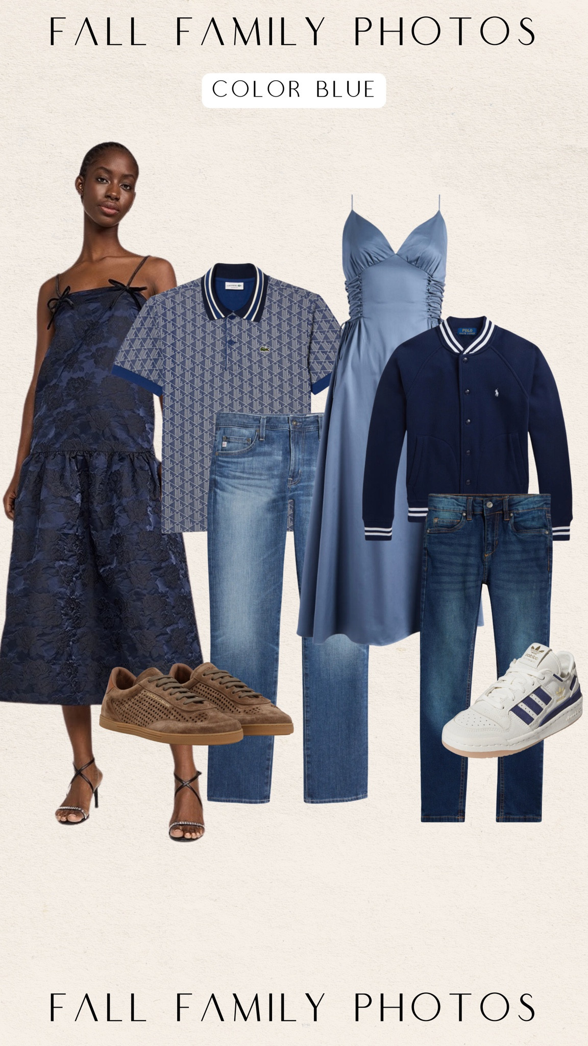 Fall family photos - color BLUE💙

#LTKFamily #LTKKids #LTKSeasonal