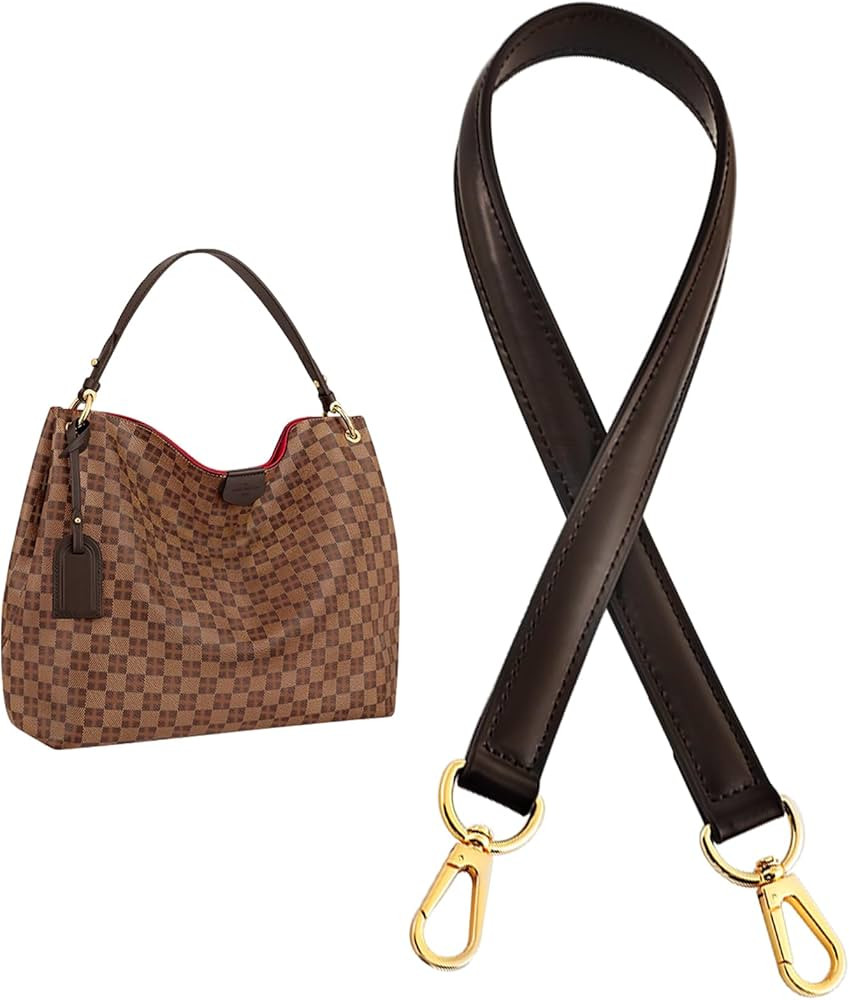 jiesinlov Vachetta Leather Replacement Straps Purse Shoulder Strap Accessories for Graceful Hobo ... | Amazon (US)