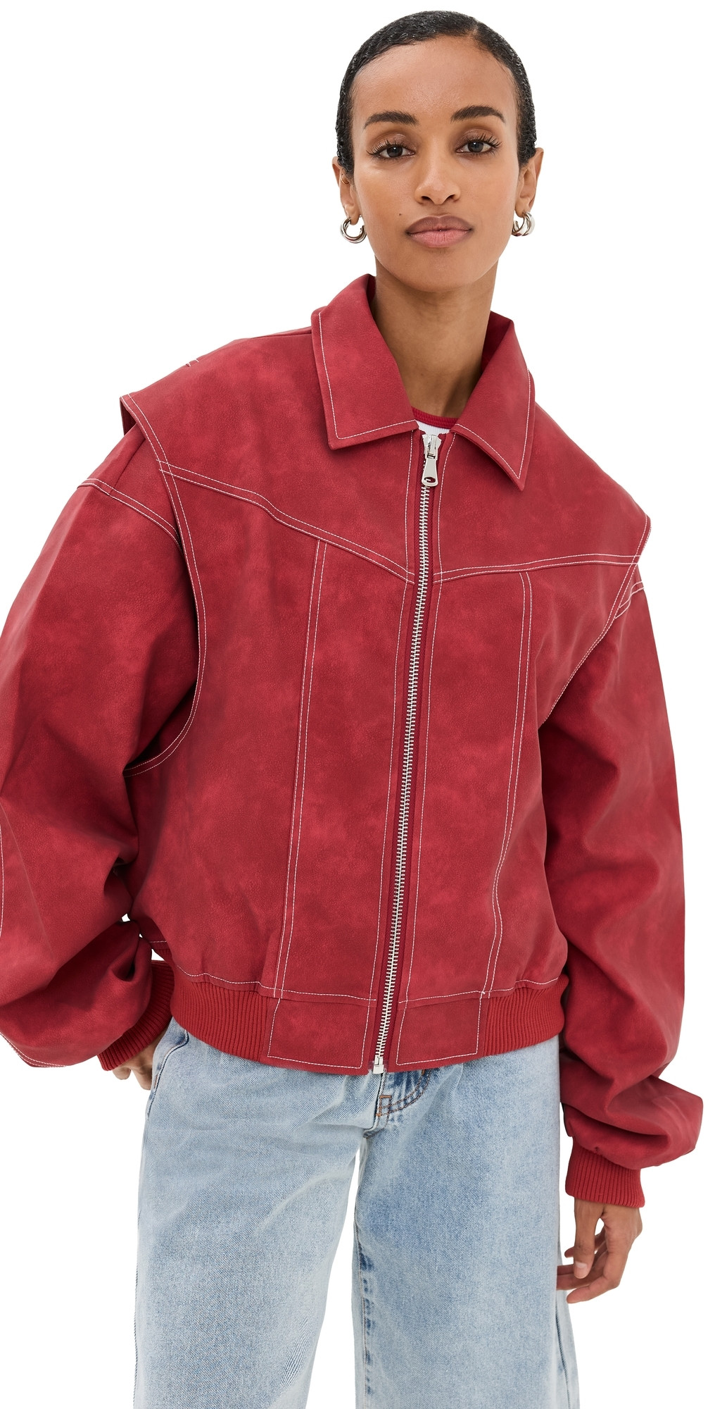 Lioness Vista Bomber Crimson XL | Shopbop