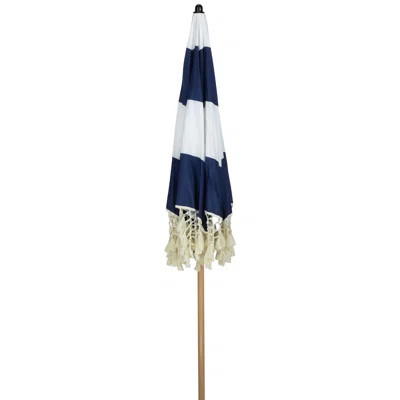 Striped Outdoor Beach Market Umbrella With Tiltt- 6.5' | Wayfair North America